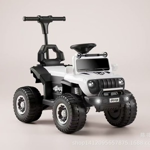 Childrens Electric Four Wheel Off Road Vehicle 12V7.0Ah Rechargeable With Push Handle For 1-6 Years Old Kids Ride On Car - Product Image 2