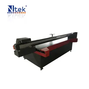 طابعة رقمية مسطحة YC2513H للطباعة على ملصقات الثلاجة وللصقات السيارات من Ntek تعمل بالأشعة فوق البنفسجية