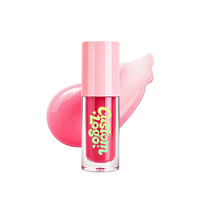Tubes de brillant à lèvres rose à marque privée, Huile à lèvres hydratante repulpante, Gloss à lèvres brillant à texture épaisse, Maquillage
