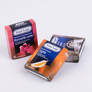 Tùy Chỉnh Logo In Thuê Bao Hộp Các Tông Cho Vận Chuyển Nam Bao Cao Su Và Quà Tặng Bền Bao Bì Giấy - Product Image 1