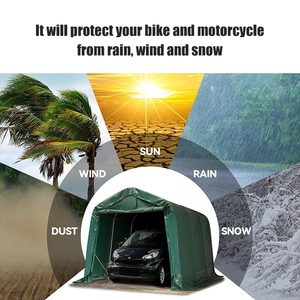 Abri de stockage portable pour vélo, moto, garage, <span class=keywords><strong>tente</strong></span> imperméable pour l'extérieur - Product Image 5