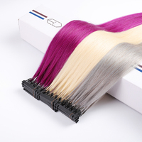100% cuticules alignées, cheveux humains vierges pour femmes, paquets de cheveux humains brésiliens vierges, extensions de cheveux 6d tissées en gros