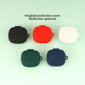 Étui pour écouteurs Dsty WAVE <span class=keywords><strong>FLEX</strong></span>/<span class=keywords><strong>FLEX</strong></span> 2, couleur unie, en silicone souple antichoc, moule privé, accessoires - Product Image 2
