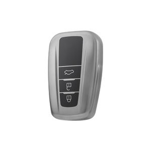 Zachte TPU auto sleutelhoes hoesje houder voor Toyota LEVIN COROLLA RAV4 IZOA AVALON CHR Plarad Camry ringen sleutelhanger tas - Product Image 5