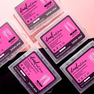 120Pcs kép Nail hình thức UV Gel Nail khuôn Mở rộng hình thức gel hình thức cho Acrylic móng tay biểu tượng tùy chỉnh - Product Image 6