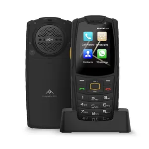 Touchscreen AGM M7 4G telefono robusto telefoni cellulari a bottone grande per anziani Facebook WhatsApp TikTok 2500mAh batteria grande altoparlante