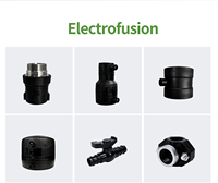 Raccord électrofusion PE direct usine, raccord de tuyauterie HDPE, durée de vie de 50 ans, certifié ISO CE