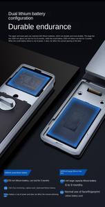 Enrique Xhome Cerradura de puerta de cámara inteligente con huella digital a prueba de agua Nuevo diseño Wifi Reconocimiento facial Video DE SEGURIDAD Dobell para puerta de madera - Product Image 4