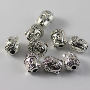 ingrosso argento antico buddha metallo tallone per braccialetto - Product Image 1