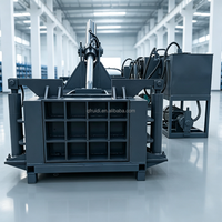 Presse à balles automatique pour le recyclage des métaux ferreux, machine à presser les profilés métalliques et les canettes de boisson
