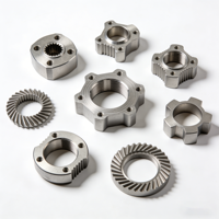 Composants complexes en acier inoxydable usinés CNC par usinage par rotation, service OEM personnalisé avec électroérosion à fil et brochage