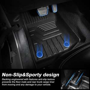 Tapis de voiture pour <span class=keywords><strong>Dodge</strong></span> - Tapis de sol de voiture en TPE personnalisé, imperméable, antidérapant, tapis de sol pour voiture, pour <span class=keywords><strong>Dodge</strong></span> <span class=keywords><strong>Ram</strong></span> 1500 2013-2018 - Product Image 4