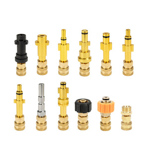 Adaptateur pour nettoyeur haute pression Mingou, buse moussante en cuivre de 1/4 pouce, accessoire de lavage de voiture - Product Image 1