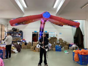 Festival de música al aire libre marioneta para caminar publicidad Animal <span class=keywords><strong>gigante</strong></span> inflable libélula modelo con luz - Product Image 4