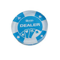 Prix de gros d'usine Acrylique Poker All in Dealer Buttons personnalisés Pas Cher Poker Dealer Buttons Applicable au Casino