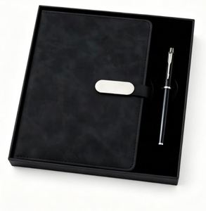 2026 Promotional <b>A5</b> Journal Notebook With for Custom Logo Business Diary <b>Notepad</b> and Pen Gift Set - Product Image 3