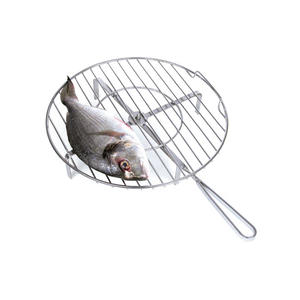 Parrilla giratoria, diámetro 37 cm, en hierro cromado - Product Image 1