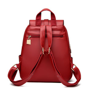 Vendita calda da donna in pelle PU zaino da viaggio all'ingrosso impermeabile scuola ragazza borsa femminile Mochilas - Product Image 3