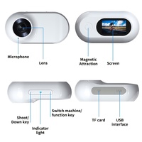 Caméra d'action sportive portable 1080P HD CMOS 2MP 120° grand angle vision nocturne fixation casque voiture portable MicroSD