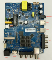 Motherboard TV LED 32-Inci PAL/SECAM/NTSC 120Hz Refresh Rate Android 9.0/12.0/14.0 Full HD 1080p Multi-Bahasa Untuk Rumah dan Hotel