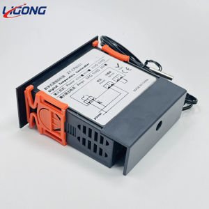 डिजिटल टच स्क्रीन प्लास्टिक तापमान नियंत्रक थर्मोस्टेट निरंतर टेम्प नियंत्रण एलईडी डिस्प्ले सेंसर ओएम इनक्यूबेटर एक्वेरियम - Product Image 2