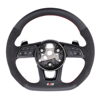Convient pour volant Audi A4L B9 volant en cuir véritable Alcantara