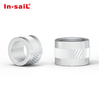 Limiteur de compression en aluminium laiton Insert à presser pour plastiques
