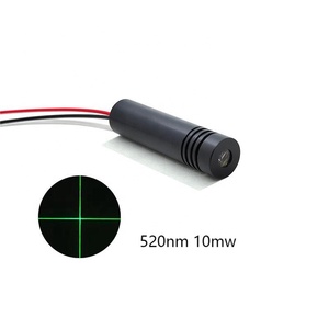 12X50mm 520nm 10MW 12V ~ 24V Retícula de enfoque externo Posicionamiento Línea de corte Módulo láser verde - Product Image 2
