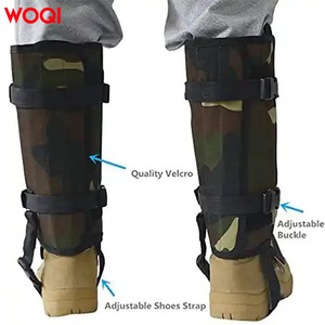 Protector de Piernas Anti-Serpientes WOQI, 1000D Oxford, Ajustable, para Senderismo, Camping y Montañismo - Product Image 1