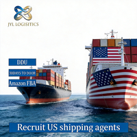 Agent maritime, expédition de fret maritime, fret maritime FBA vers les États-Unis, port de New York et logistique internationale