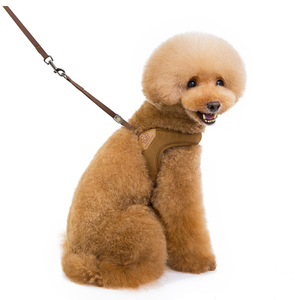 Arnés Cómodo, Ajustable y Duradero con Cuello en V, Estilo Camisola, Simple, para Perros, de Poliéster con Patrón a Cuadros, Personalizado - Product Image 3