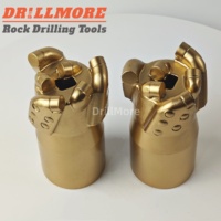 Foret de forage PDC en alliage de diamant ultra-résistant DrillMore, garantie 3 ans, outil de forage forgé pour l'exploitation minière du charbon et la construction