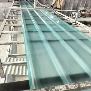 1.2 मिमी 1.5 मिमी पारदर्शी छत शीट फाइबर ग्लास 50 मीटर/रोल में स्पष्ट शीट्स - Product Image 4