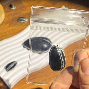 Juguete de Plástico Creativo con Forma de Semilla de Melón para Apretar, Juguete de Rebote Lento con Bolsa Adhesiva y Accesorio de Semilla de Melón de TPR - Product Image 5