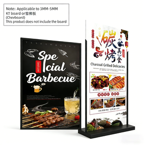 Support de bannière économique en aluminium, portable et léger, avec logo personnalisé, pour exposition, ODM OEM - Product Image 2