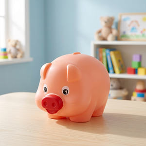 Two-Tone Oversize <b>Piggy</b> <b>Bank</b> for <b>Baby</b> & Kids Decor - Product Image 3
