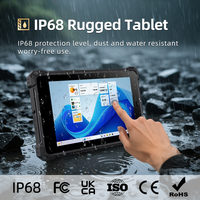 Tablette industrielle DispleiX W10Y 8 pouces, processeur Intel Quad Core, écran 700 Nits, Windows 10, batterie 5500 mAh, robuste, étanche IP68