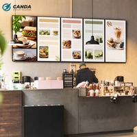 Écran d'affichage numérique LCD couleur ultra-fin de 43 pouces avec éclairage périphérique LED, revêtement AG, CMS intégré, connectivité IoT, haute luminosité