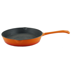 Sartén <span class=keywords><strong>de</strong></span> <span class=keywords><strong>Hierro</strong></span> <span class=keywords><strong>Fundido</strong></span> <span class=keywords><strong>de</strong></span> 10 Pulgadas con Certificación Lfgb, Diseño Clásico, Fondo Plano, Apta para Horno, Ecológica, Segura para Cocina <span class=keywords><strong>de</strong></span> Gas e Inducción - Product Image 4