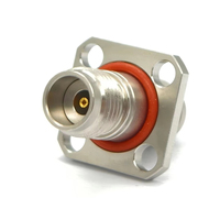 2.4-KFKG Kit d'adaptateur coaxial RF Onde millimétrique 2.4 BNC TNC Adaptateur de montage UHF Connecteurs RF