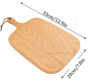 <span class=keywords><strong>Planche</strong></span> à découper en bois <span class=keywords><strong>de</strong></span> hêtre personnalisée avec poignée, gravure personnalisée, écologique, pour la cuisine, les fruits, le <span class=keywords><strong>fromage</strong></span>, l'hôtel, la restauration - Product Image 2