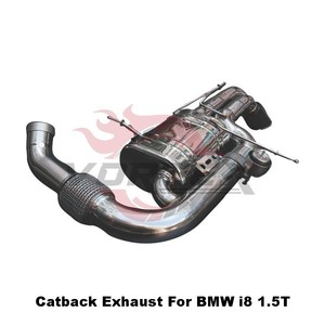 Vortex Advanced TIG Welding Stainless <b>Exhaust</b> for BMW i8 1.5T 2014-2018 Custom Upgrade Valvetronic Pipe - Product Image 5