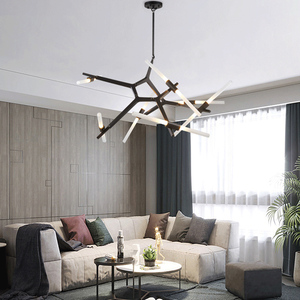 Lampadario Moderno di Design Nordico a LED, Lampada a Rami d'Albero per Ristorante e Villa - Product Image 5