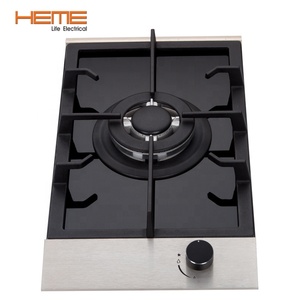 Cuisinière à gaz à un seul brûleur avec dessus en verre (PG3011G-DCB) - Product Image 1
