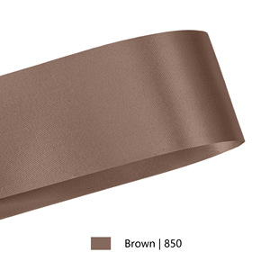 Elegant Brown PP Flora Satin <b>Ribbon</b> Water-proof PP <b>Ribbon</b> Roll Custom Width <b>Ribbon</b> for DIY Gift Wrapping - Product Image 2