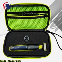 Étui de voyage portable classique pour rasoir avec fermeture éclair, protection rigide en EVA pour rasoir Oneblade, sac de rangement