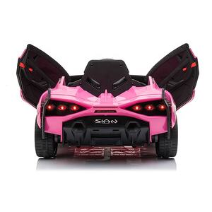 <span class=keywords><strong>Lamborghini</strong></span> sous licence monter sur des roues en caoutchouc de voiture voitures pour enfants filles enfants voitures électriques pour 12 ans - Product Image 6