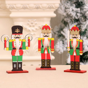 Décoration de Noël en bois à assembler soi-même, motif Casse-Noisette, pour vitrine d'hôtel et de centre commercial - Product Image 4