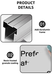 <span class=keywords><strong>Pizarra</strong></span> magnética de tamaño personalizado para colgar en la pared, <span class=keywords><strong>pizarra</strong></span> pequeña para el hogar - Product Image 4