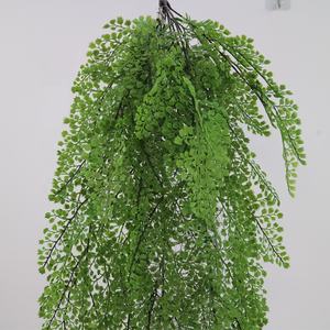 Fougère artificielle suspendue, <span class=keywords><strong>feuillage</strong></span> artificiel délicat avec des frondes réalistes, verdure en cascade pour la décoration intérieure de porche, style bohème - Product Image 6